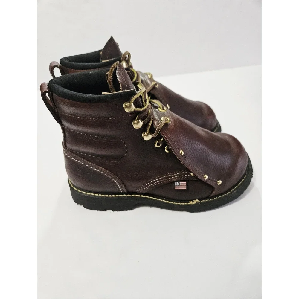 CAROLINA‎ MEN'S EXTERNAL METGUARD WORK BOOTS 508  Broad Toe Size 6.0 D